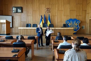 В Ужгородській міськраді відзначили захисників і захисницю України
