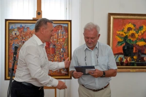 80 років мистецьких традицій: Богдан Андріїв привітав закарпатських художників із ювілеєм