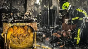 Вогнеборці запобігли знищенню монастирського скиту на Тячівщині